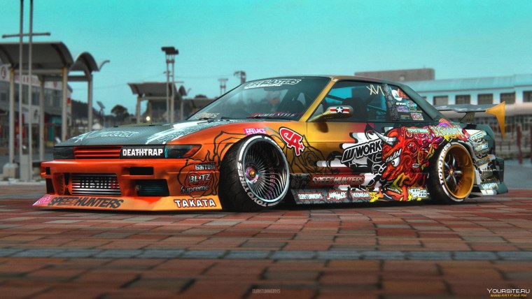 Nissan 180sx ливрея