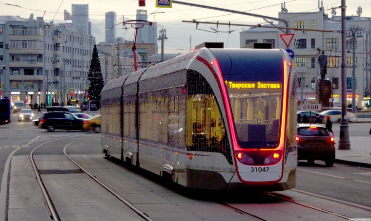 Трамвай Москва 1980