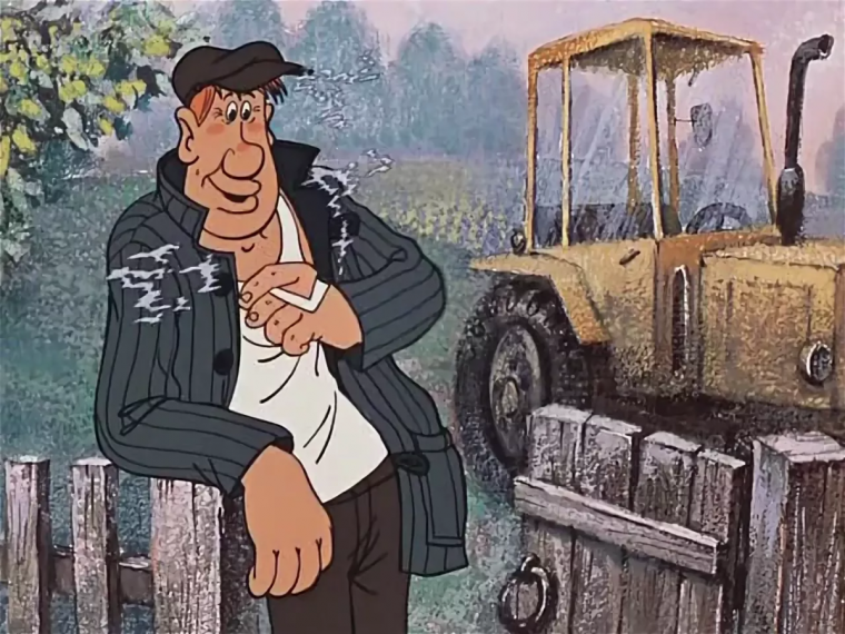 Молодой тракторист