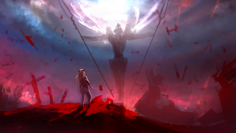 Евангелион крест аниме