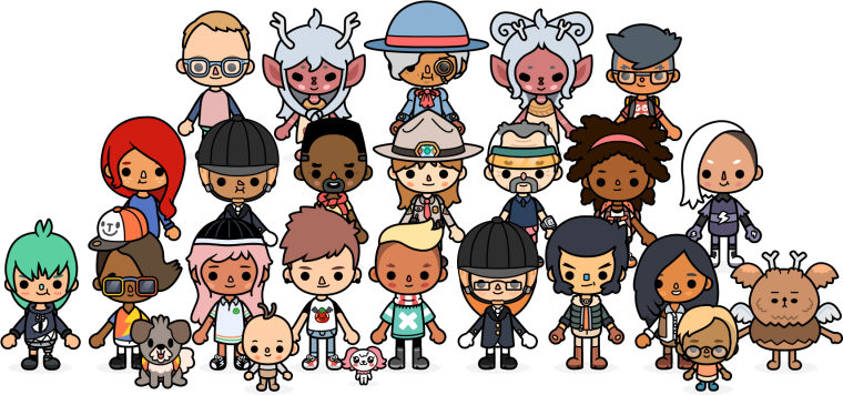 Герои toca Life