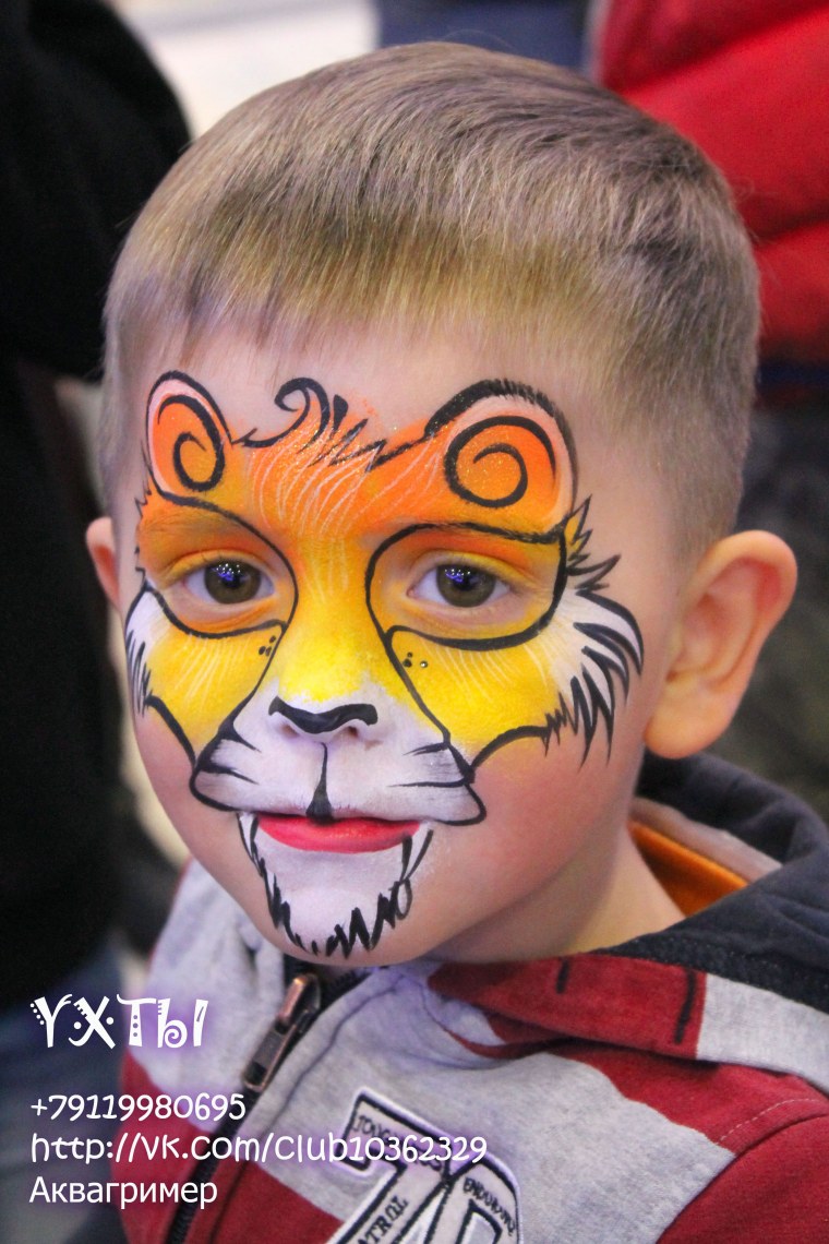 Детский грим для мальчиков