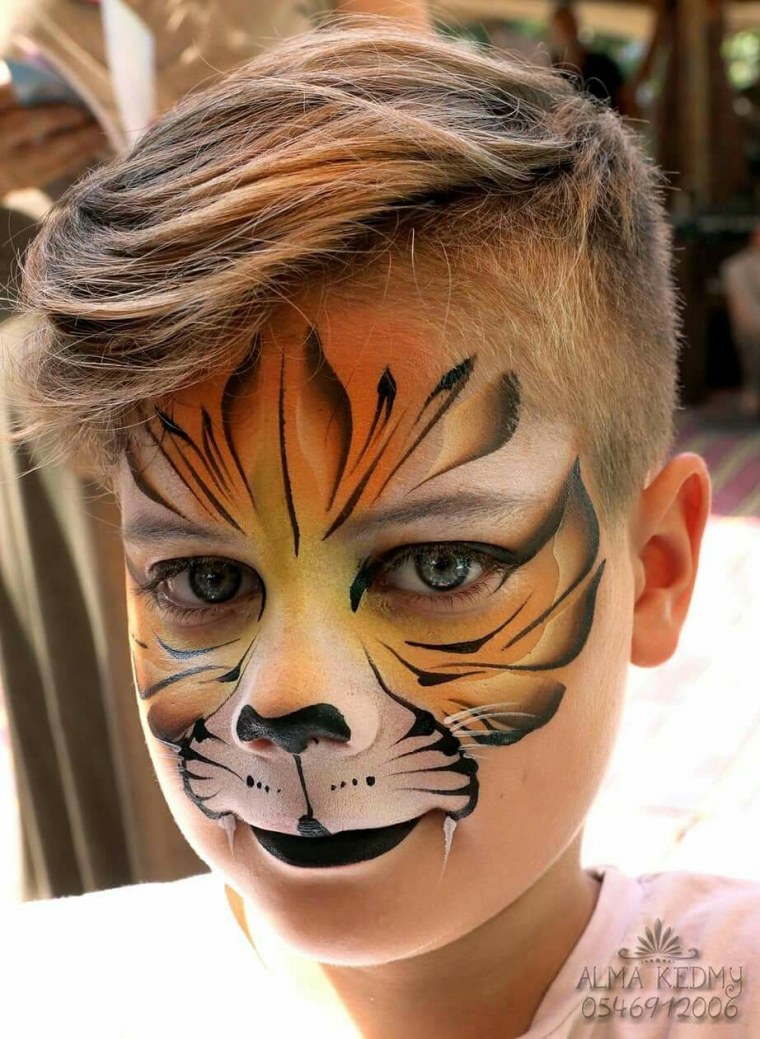 Аквагрим Тигренок