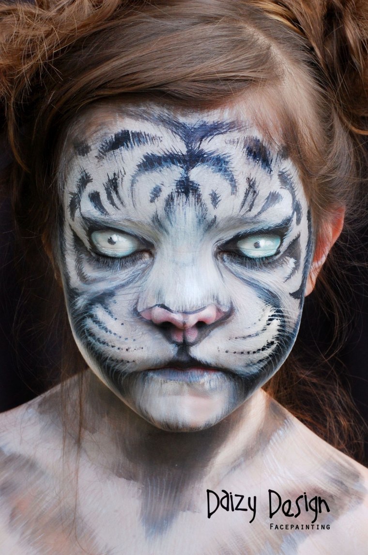 Макияж тигрицы