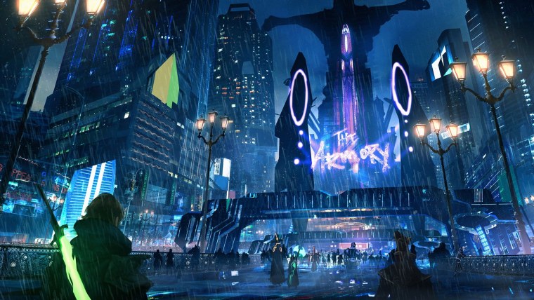 Киберпанк 2077 архитектура