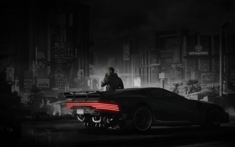 Cyberpunk 2077 машина v