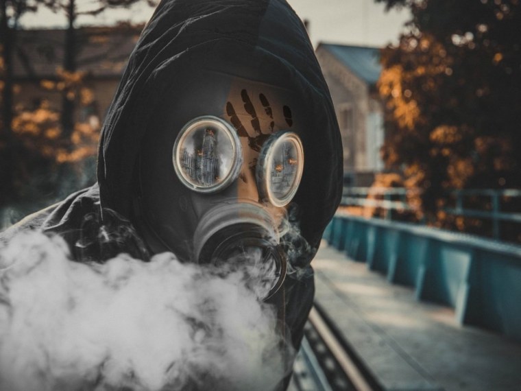 Красивый противогаз