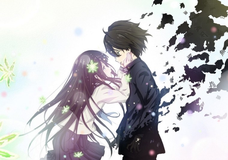Аниме пары любовь обои