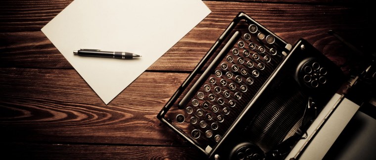 Копирайтинг на коричневом фоне