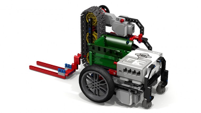 LEGO Mindstorms ev3 лего подъемник