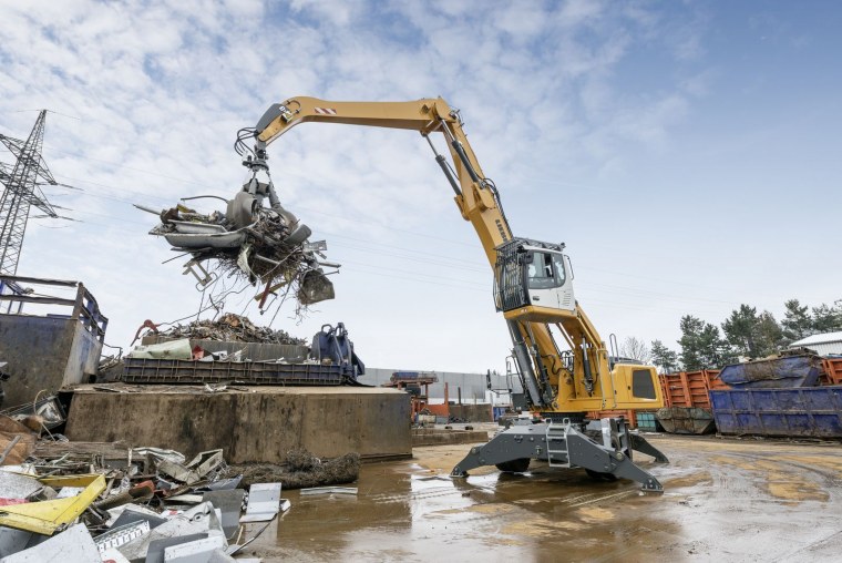 Экскаватор перегружатель Liebherr