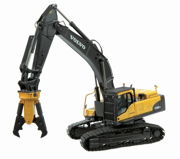 Экскаватор-разрушитель с гидроножницами