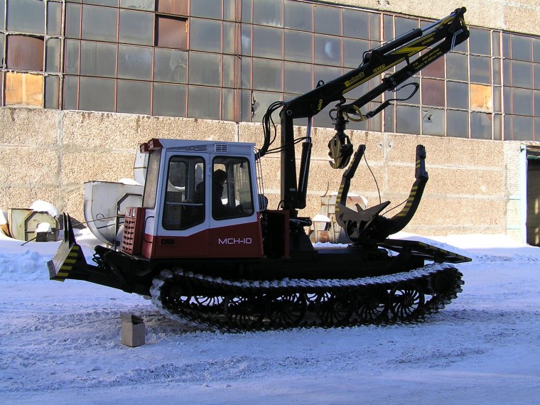 Трелевочный трактор лп18а