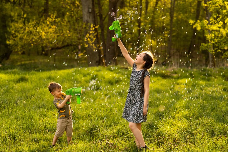 Фон мыльные пузыри