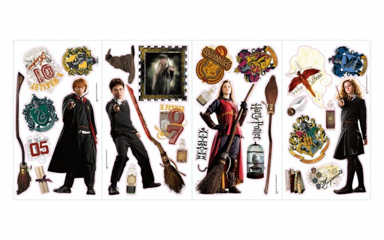 Наклейки Гарри Поттера на валберис