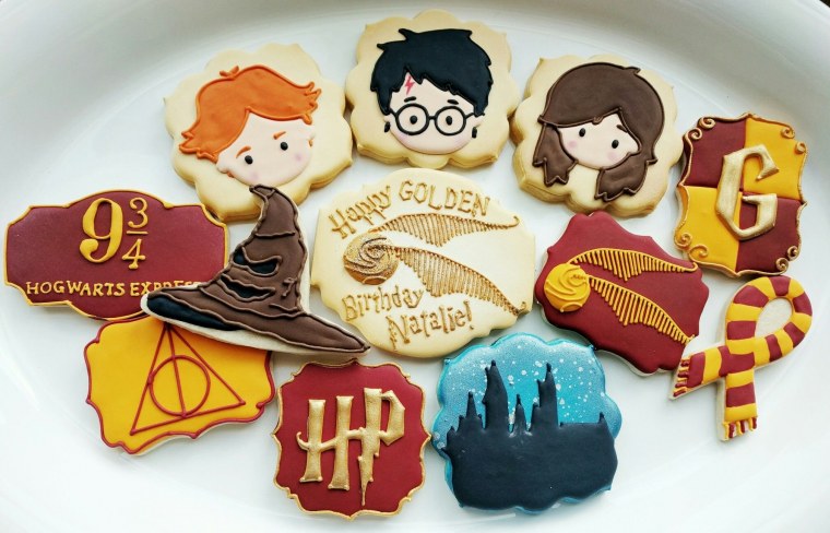 Торт Гарри Поттер с пряниками