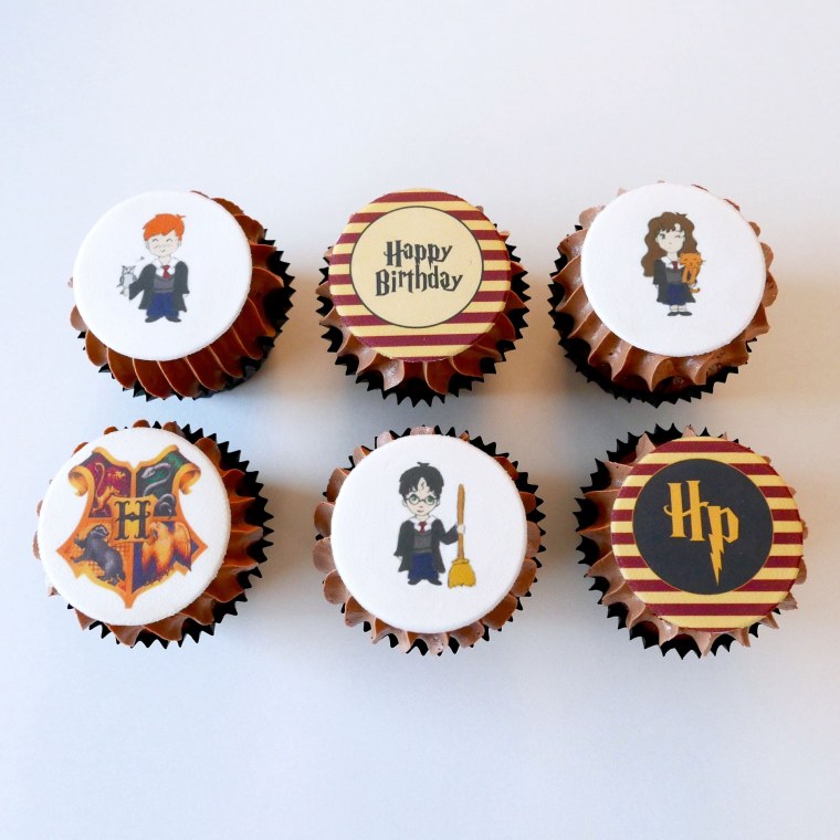 Маффины капкейки с Гарри Поттером