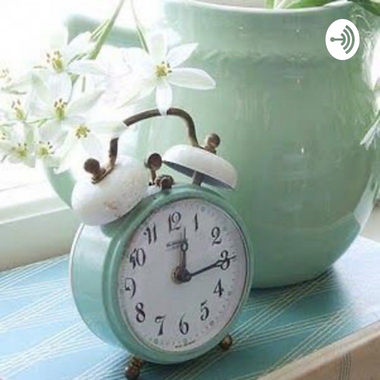 Будильник с цветами