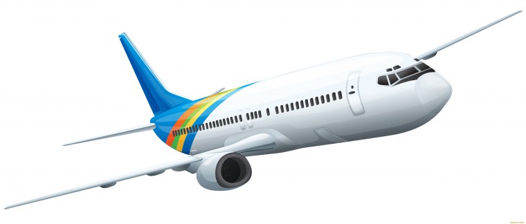 Самолет клипарт на прозрачном фоне