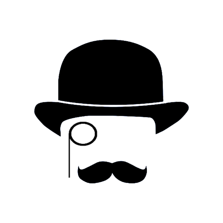 Мужик в шляпе логотип