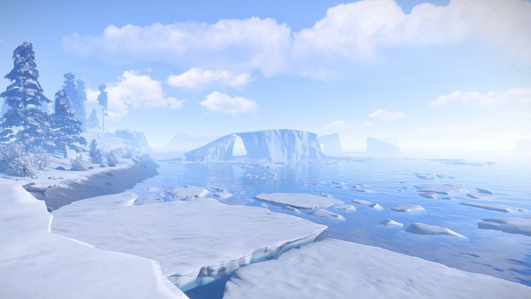 Северный полюс пейзаж
