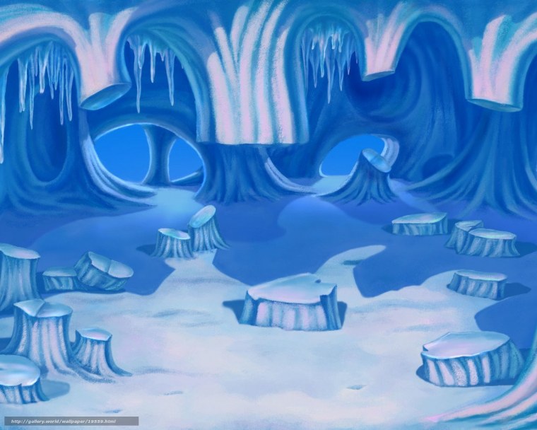 Фон Северный полюс для детей