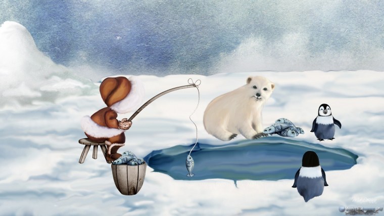 Зимние иллюстрации