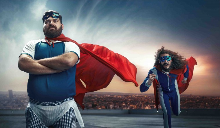 Надувной костюм толстяка