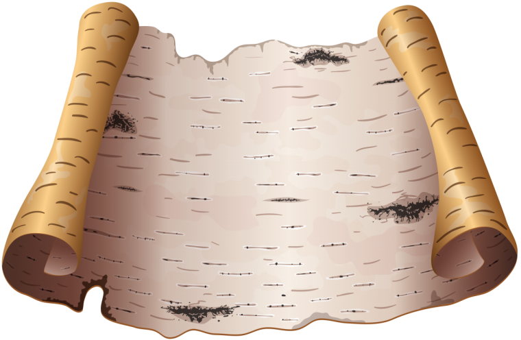 Береста для письма в древней Руси пустая