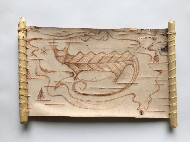 Лист бересты