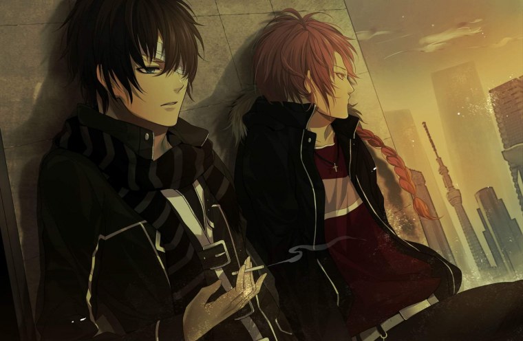 Аниме два парня