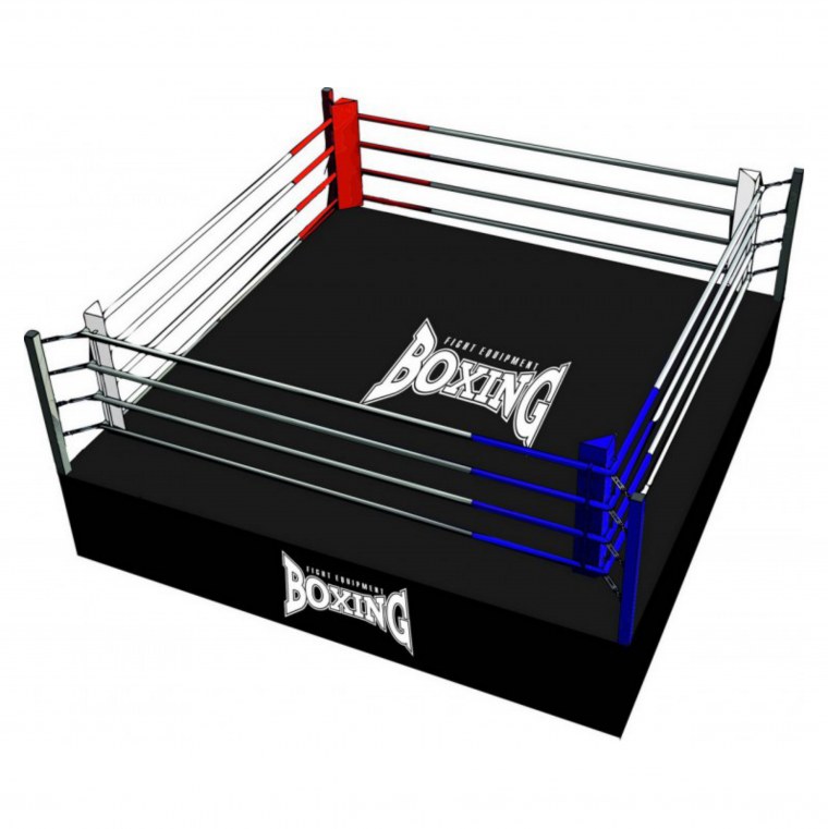Боксерский ринг вид сбоку