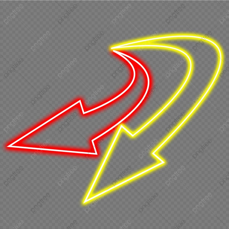 Неоновые стрелки