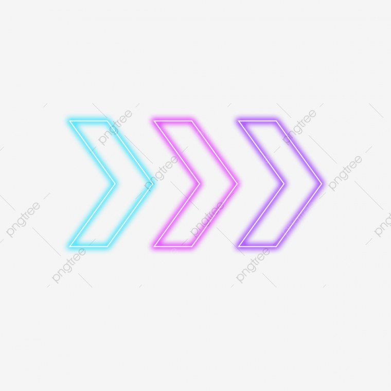 Неоновая стрелка