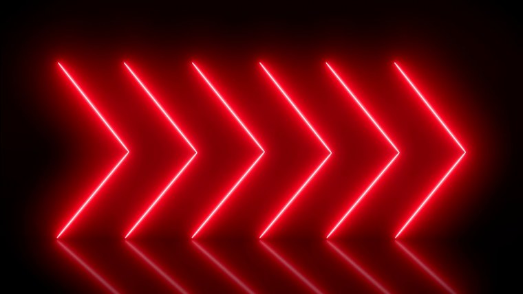 Стрелки неон
