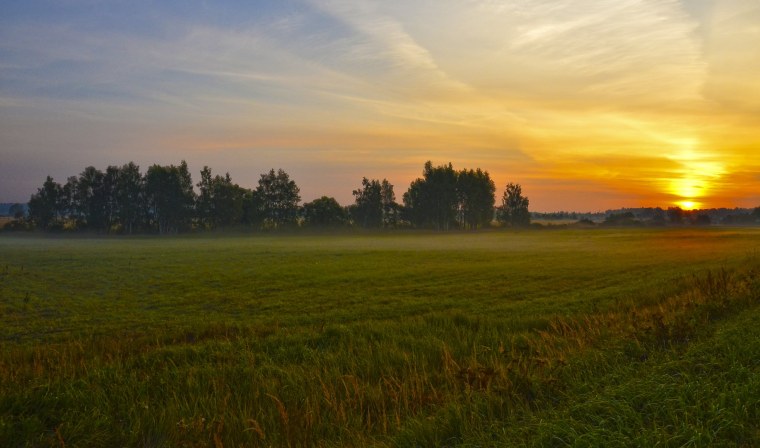 Деревню светлая Заря