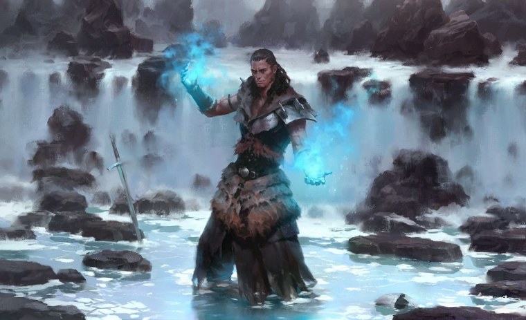 Боевой маг фэнтези арт