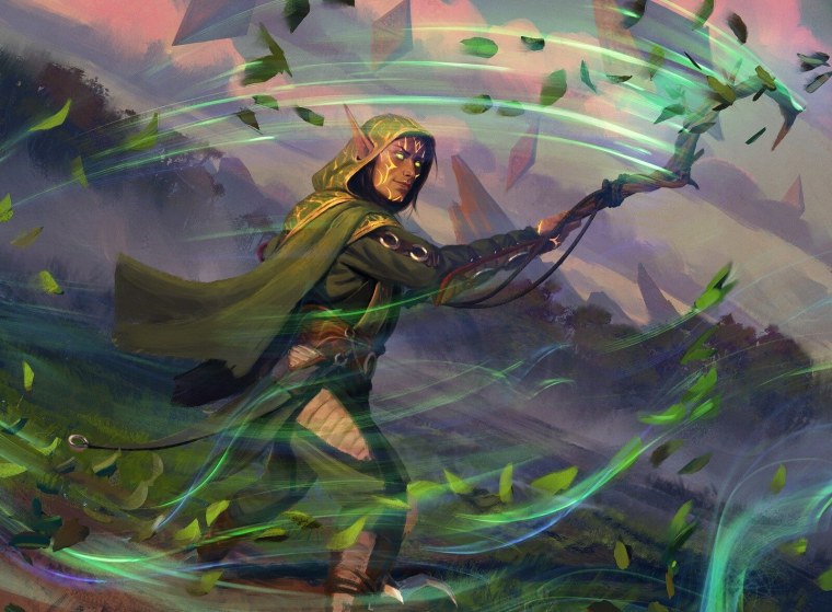 МТГ арт эльфы