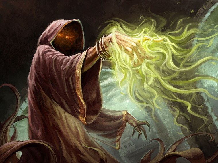 Колдун, маг арт фэнтези