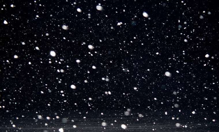 Мелкий снег