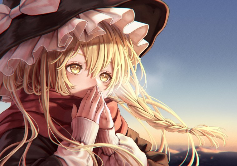 Kirisame Marisa арт