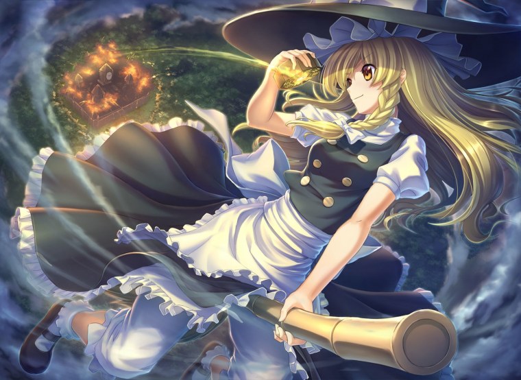 Мариса Кирисаме аниме