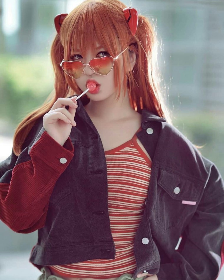 Аска Лэнгли косплей