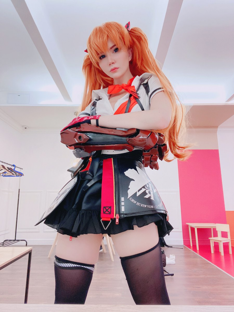 Мишель Алессандра косплей Евангелион