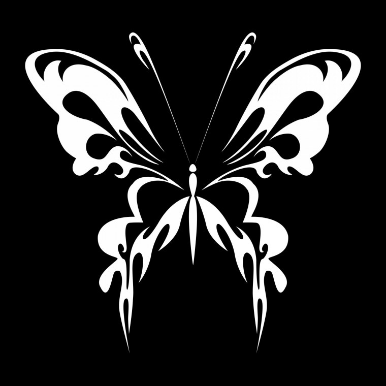 Бабочка арт