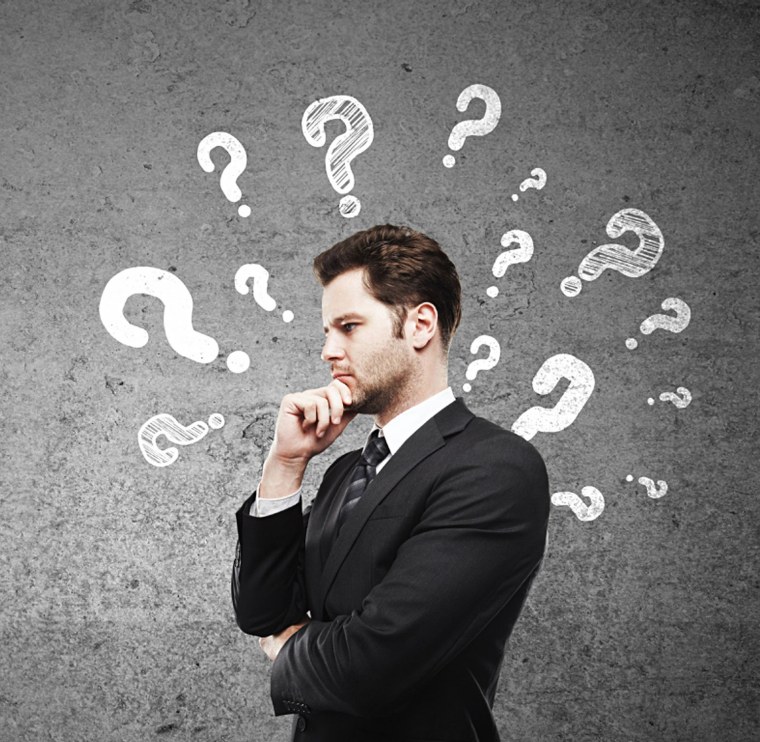 Мужик думает