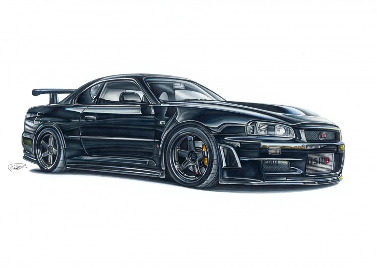 Nissan Skyline r32 Art