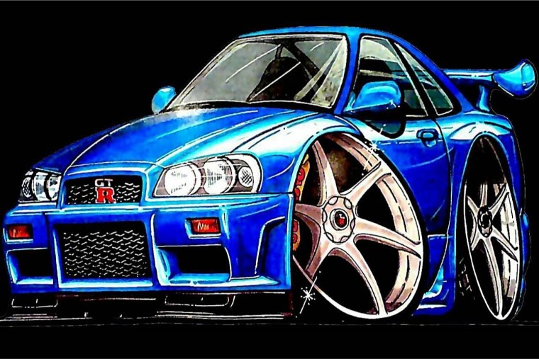 Nissan Skyline r34 Art