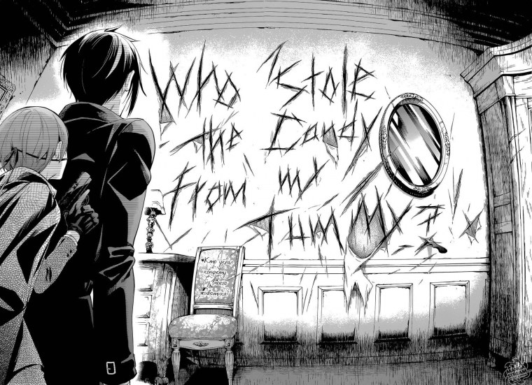 Манга черно белая