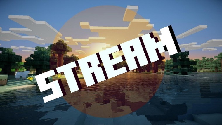 Обложка для стрима по майнкрафту